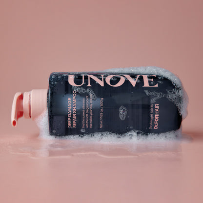 UNOVE Deep Damage Repair Shampoo 500g (protein ampoule shampoo)